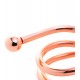 Argola Espiral Para Guardanapos Em Aço Rose Gold Wolff 